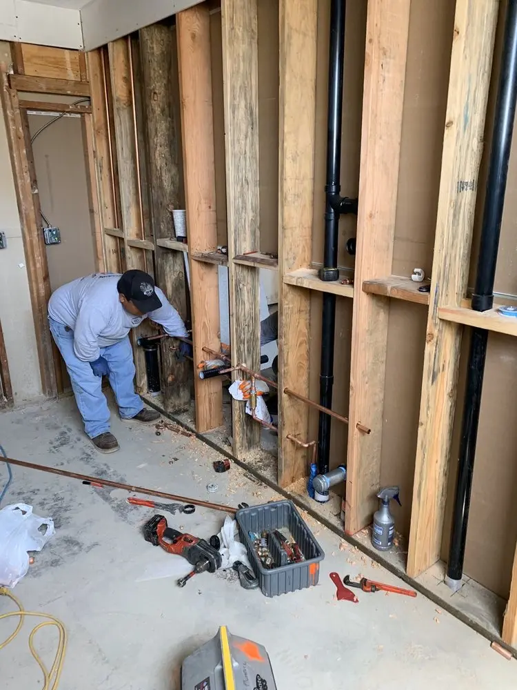 Commercial rough-in plumbing for Water Heater Replacement in Maydale